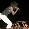 Anthony Minott/Freelance PhotographerTash had the crowd busy during her performance during a Munga/Digicel back to school treat at Queens Borough, playfield, near Ackee Walk, in St Andrew recently.