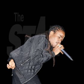 Jermaine Barnaby/Freelance Photographer
Magnum New Rules on Saturday, March 25, 2017
Jahmiel performing at Magnum New Rules on Saturday.