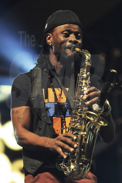 Gladstone Taylor / Photographer

A member of the seasons band on stage at the Fireworks on the waterfront 2014 at Ocean Boulevard, Kingston