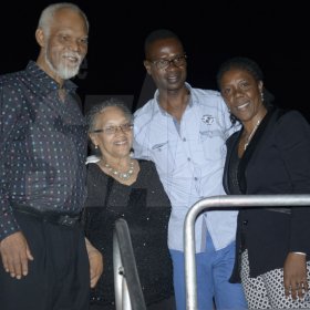 Gladstone Taylor / Photographer

from left: K.D Knight, Ambassador Elinor Felix, Sheldon Daley (Ministry of Youth and Culture and Pamela Redwood

Fireworks on the waterfront 2014 at Ocean Boulevard, Kingston