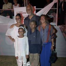 Gladstone Taylor / Photographer

from left: Stacey Knight Dennis, Salome Dennis, K.D Knight, Daniel Dennis and Pauline Knight

Fireworks on the waterfront 2014 at Ocean Boulevard, Kingston