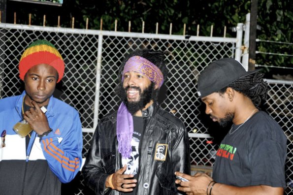 Winston Sill / Freelance Photographer

Singjay Protoje (center) was out with friends celebrating with Nikki Z for her birthday.