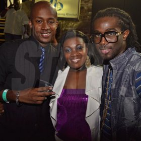 Contributed
Osmosis - From left Event Promoter Deane Shepherd, Smirnoff's Marsha Lumley and dancehall sensation Chino.