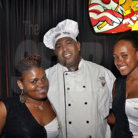 Contributed
Osmosis - Grace's top chef took time out to pose with the Grace girls in the food court at Osmosis the All-Star edition.