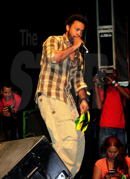 Winston Sill / Freelance Photographer
Pandemonium Party and Show,  The Carnival Experience, held at The Golf Academy, New Kingston on Friday night April 5, 2013.