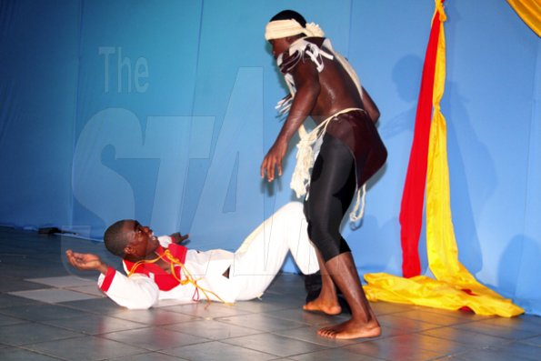 Anthony Minott/Freelance Photographer
Scenes during the Portmore Dancers Theatre Company Season of Dance 2010, at the Portmore HEART Academy on Saturday, June 12, 2010. The season lasted for two days, Saturday, June 12, and Sunday, June 13.