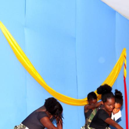 Anthony Minott/Freelance Photographer
Scenes during the Portmore Dancers Theatre Company Season of Dance 2010, at the Portmore HEART Academy on Saturday, June 12, 2010. The season lasted for two days, Saturday, June 12, and Sunday, June 13.
