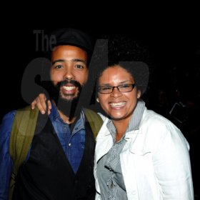 Winston Sill / Freelance Photographer

Protoje and ZJ Sparks at the launch of his album, held at Bob Marley Museum, Hope Road on Tuesday January 25, 2011.