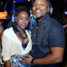 Rudolph Brown/Photographer
Locksley Waites and Melisa Johnson at Quiet party at Devon House on Friday, December 11, 2015