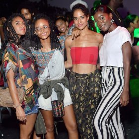 Anthony Minott
From left: Naomi Cowan, Lila Ike, Solange Sinclair and Sevana out enjoying the party.