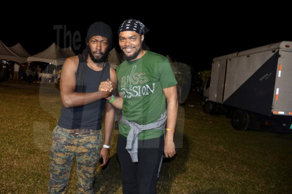 Janet Silvera Photo<\n>Producer and keyboard player with Stephen Marley, Riff Raff (left) poses with bass guitarist, Lamar 'Taddy P' Brown at Rebel Salute<\n><\n><\n><\n><\n><\n><\n><\n><\n><\n><\n><\n><\n><\n><\n><\n><\n>