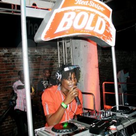 Contributed                                                                                                                                                                  DJ Liquid in control on the turntables.