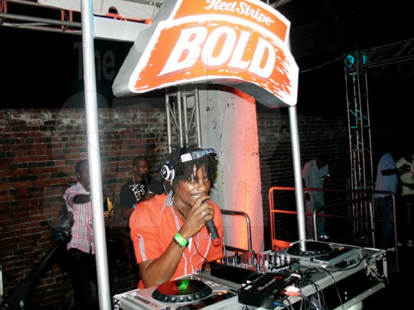Contributed                                                                                                                                                                  DJ Liquid in control on the turntables.