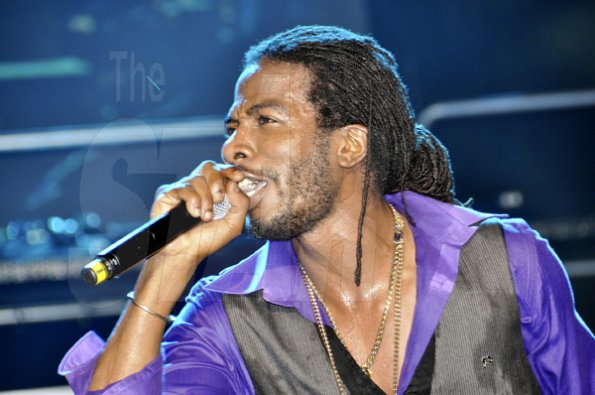 Photo by Janet Silvera
Gyptian performing at Reggae Sumfest 2011.