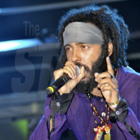 Photo by Janet Silvera
Protoje delivered a message at Reggae Sumfest in Catherine Hall, Montego Bay on Saturday night