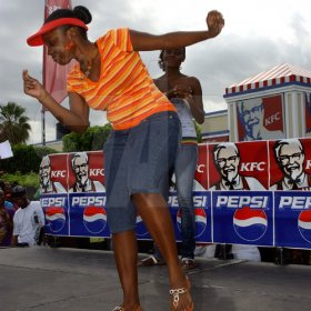 Winston Sill / Freelance Photographer
Digicel Rising Star final three performs on KFC concert and treat for children from places of safety, held at KFC, Portmore Mall on Saturday August 29, 2009.