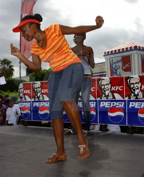 Winston Sill / Freelance Photographer
Digicel Rising Star final three performs on KFC concert and treat for children from places of safety, held at KFC, Portmore Mall on Saturday August 29, 2009.