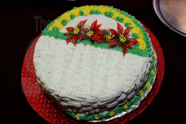 Winston Sill/Freelance Photographer
A well decorated Christmas cake by Du'cakes was a hit and on point for this season.