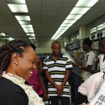 Ricardo Makyn/Staff Photographer.
Rising Star Finalist visit the Gleaner on Monday 13.7.2009.