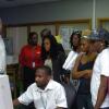Peta-Gaye Clachar/Staff Photographer
2009 Rising Star contestants tour the Gleaner Company facilities on Monday, July 13, 2009.