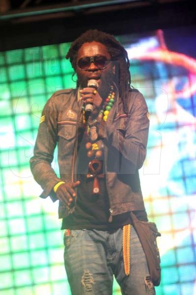 Anthony Minott/Freelance Photographer
Jah Bouks
Scenes during a Rumbar Road Flex Stage show at the New Kingston Golf Academy, last Thursday, August 1, 2013.