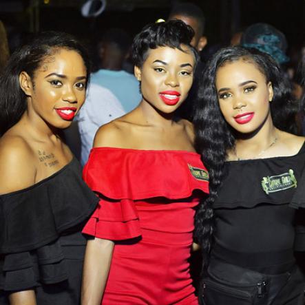 The Chrome Entertainment girls Anthony MiniottThe Chrome Entertainment girls were truly dashing at Romeich's birthday party, held on Saturday at Campbell's Boulevard, off Waltham Park Road.are truly dashing