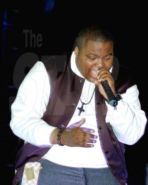 Winston Sill / Freelance Photographer
Sean Kingston performs during the Coke Zero Concert, held at LIME Golf Academy, New Kingston on Saturday night.
