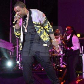 Ian Allen/Photographer
Sean Kingston performs at Shaggy and Friends Concert