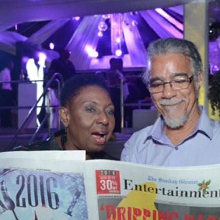 Ian Allen/Photographer
Gleaner give-away at Shaggy and Friends Concert on Saturday.