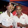                                                                                                                                                                 Smirnoff brand manager, Safia Cooper (left) and Kamal Powell were taking in the most querky elements of the Smirnoff Nightlife Exchange project launch in Half Way Tree recently.