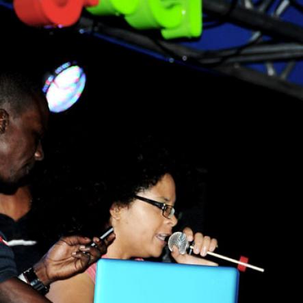 Winston Sill / Freelance Photographer
All-Island Carnival presents Soca Junkies Fete, held at UDC Parking Lot, Park Boulevard, New Kingston on Saturday night February 18, 2012.