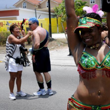 Winston Sill / Freelance Photographer
Bacchanal Jamaica Carnival Road Parade, held on Sunday May 1, 2011.