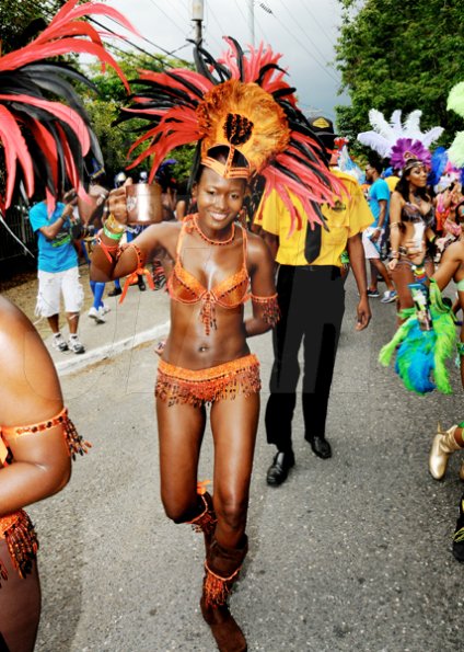 Winston Sill / Freelance Photographer
Safia Cooper moves to the beat at Bacchanal Jamaica Carnival Road Parade on Sunday.