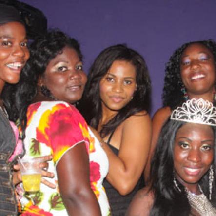 Anthony Minott/Freelance Photographer
GIRL POWER: DJ Spice pose with a host of ladies during her birthday bash at Bayside, Portmore, St Catherine on Friday, August 6, 2010.