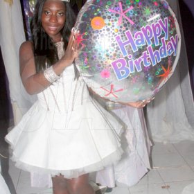 Anthony Minott/Freelance Photographer
DJ Spice pose for a photo during her birthday bash at Bayside, Portmore, St Catherine on Friday, August 6, 2010.