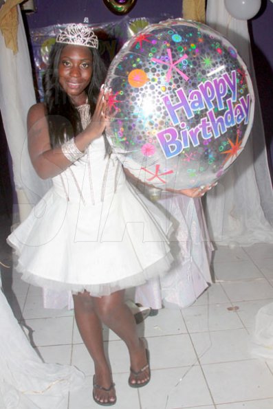 Anthony Minott/Freelance Photographer
DJ Spice pose for a photo during her birthday bash at Bayside, Portmore, St Catherine on Friday, August 6, 2010.