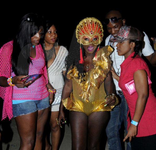 Winston Sill / Freelance Photographer
Spice Birthday Splash, dubbed Celebrity On The Beach, held at Waves Beach, Portmore on Saturday night August 13, 2011.