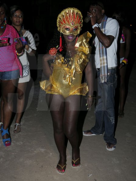 Winston Sill / Freelance Photographer
Spice Birthday Splash, dubbed Celebrity On The Beach, held at Waves Beach, Portmore on Saturday night August 13, 2011.