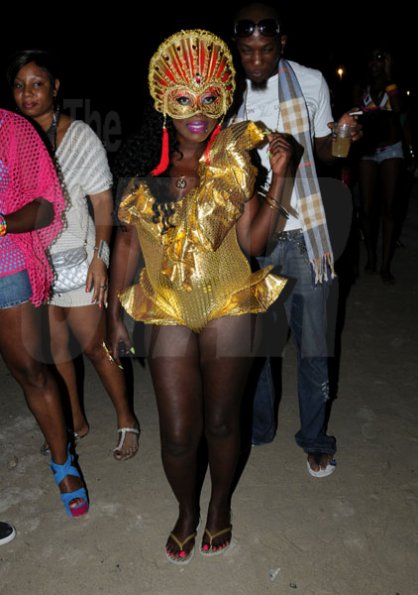 Winston Sill / Freelance Photographer
Spice Birthday Splash, dubbed Celebrity On The Beach, held at Waves Beach, Portmore on Saturday night August 13, 2011.