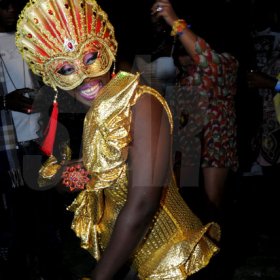 Winston Sill / Freelance Photographer
Spice Birthday Splash, dubbed Celebrity On The Beach, held at Waves Beach, Portmore on Saturday night August 13, 2011.