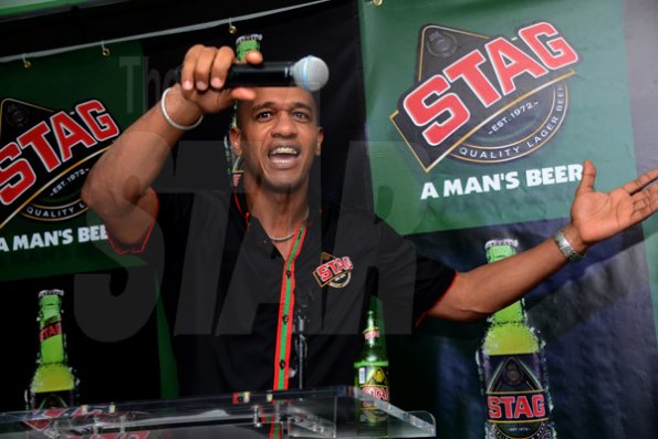 Winston Sill/Freelance Photographer
J Wray and Nephew presents the Launch of Stag Beer, held at  Wray and Nephew Head Offices, Dominica Drive, New Kingston on Monday night June 15, 2015.