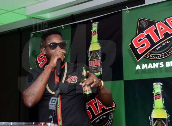 Winston Sill/Freelance Photographer
J Wray and Nephew presents the Launch of Stag Beer, held at  Wray and Nephew Head Offices, Dominica Drive, New Kingston on Monday night June 15, 2015.