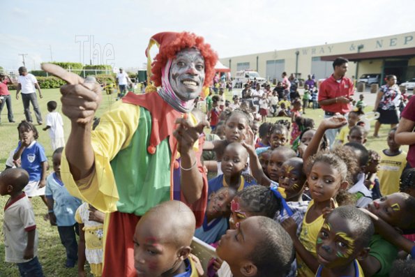 Rudolph Brown/Photographer
STAR Treat for Kids at Wray and Nephew, Spanish Town Road on Tuesday, December 11, 2012