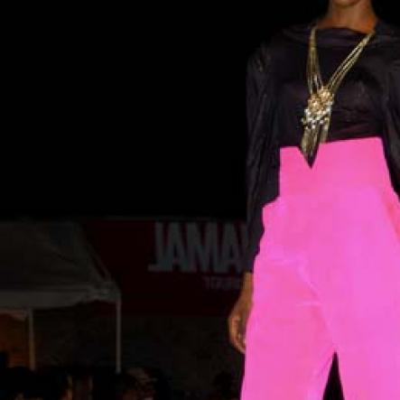Winston Sill / Freelance Photographer
Saint International Style Week International Mecca of Style Fashion Show, held at Fort Charles, Port Royal on Saturday night July 10, 2010.