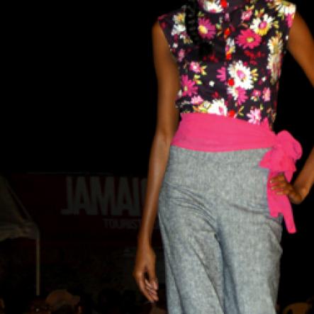 Winston Sill / Freelance Photographer
Saint International Style Week International Mecca of Style Fashion Show, held at Fort Charles, Port Royal on Saturday night July 10, 2010.