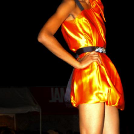 Winston Sill / Freelance Photographer
Saint International Style Week International Mecca of Style Fashion Show, held at Fort Charles, Port Royal on Saturday night July 10, 2010.