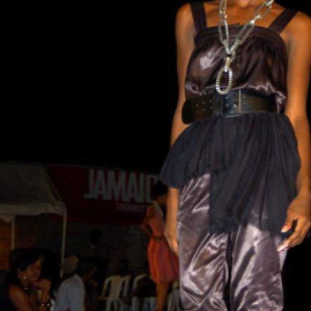 Winston Sill / Freelance Photographer
Saint International Style Week International Mecca of Style Fashion Show, held at Fort Charles, Port Royal on Saturday night July 10, 2010.