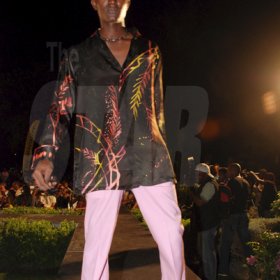 Colin Hamilton/Freelance Photographer
Trinidad's Andrew Ramroop had the eyes popping with his colourful designs.

Styleweek
