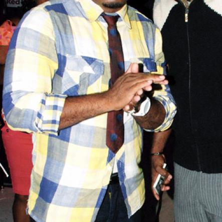 Colin Hamilton/Freelance photographer                                                                                                                      Voicemail's Kevin (left) and Craig in attendance at the launch.