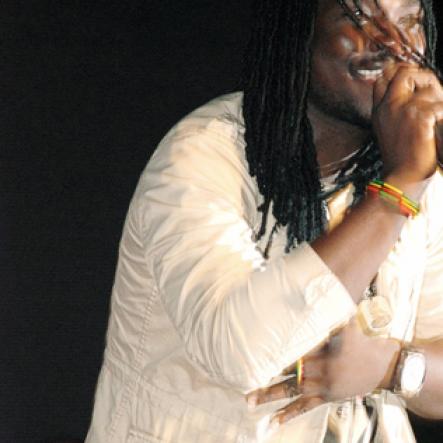 Colin Hamilton/Freelance photographer                                                                                                                      I-Octane giving those who turned out at the launch, a taste of what was to come at Reggae Sumfest 2010.